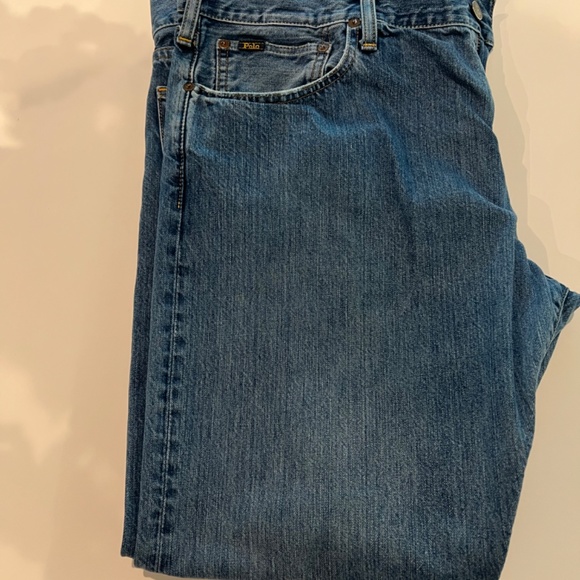 Men’s Polo Ralph Lauren Men's Hampton Relaxed Straight Jeans - Picture 2 of 4